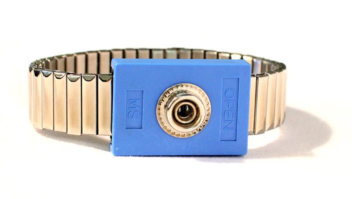 Wristband-electrode metal (large) 190 mm Einzelne Armbandmanschette aus Metall für Diamond Shield Zapper