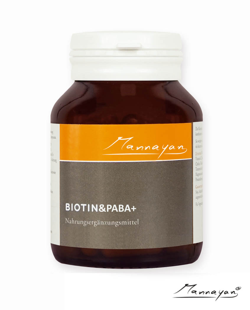 Mannayan Biotin & PABA+ (60 capsules) Mannayan Biotin & PABA+ (60 capsules)