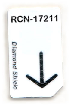 RCN-17211-DS Chipcard für Diamond Shield Zapper