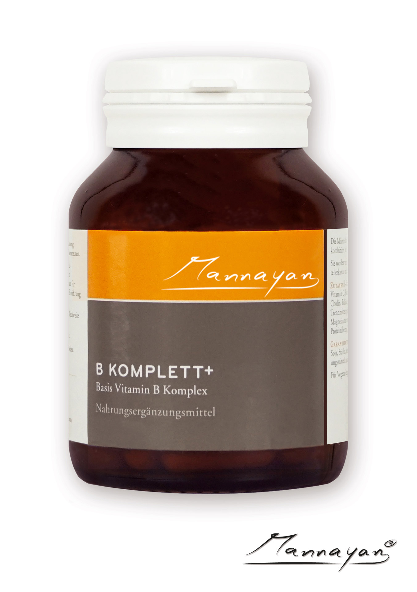 Mannayan B-KOMPLETT + (60 tablets) B Komplett+ von Mannayan