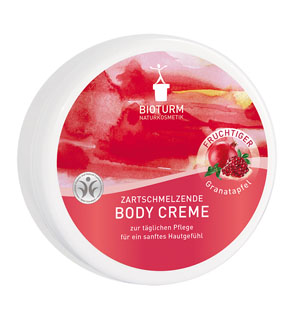 Bioturm Naturkosmetik Body Creme Granatapfel