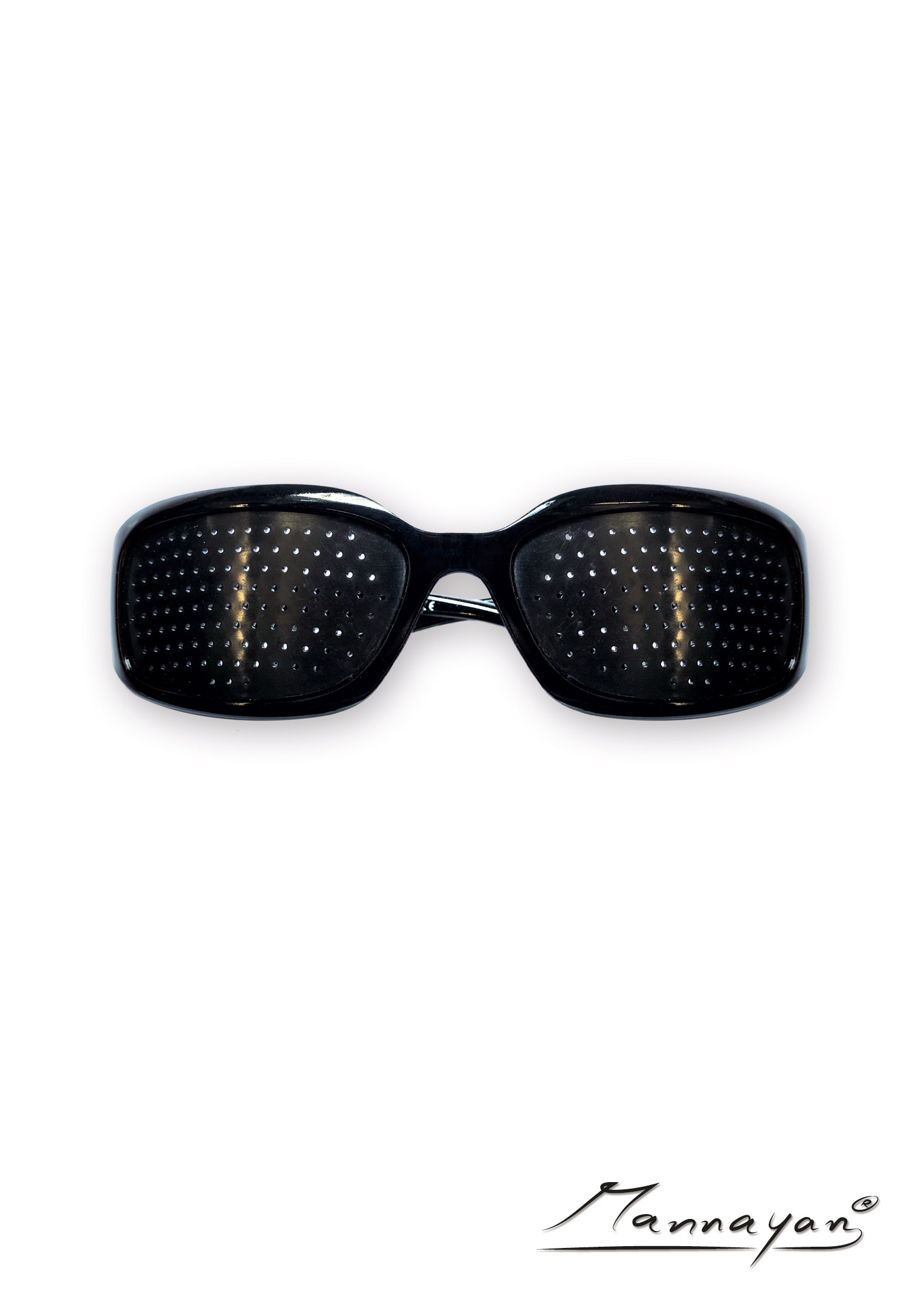 Perforated grid glasses