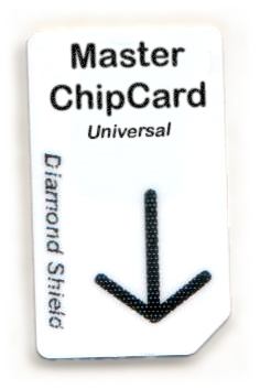 Master Chipcard Universal (empty) - for D.S. Zappers + TRIKOMBIN