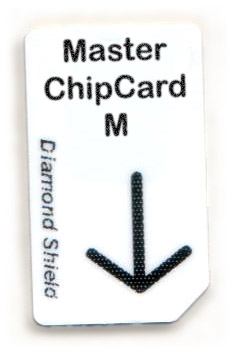 Master Chipcard M, beschreibbar 127 Slots