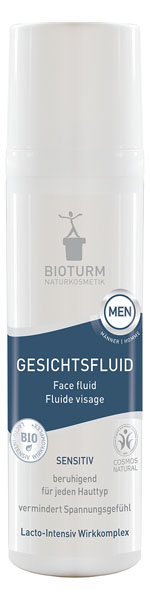 Bioturm Naturkosmetik Gesichtsfluid  für Männer