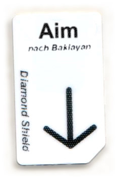 Aim Chipcard nach Baklayan für Diamond Shield Zapper