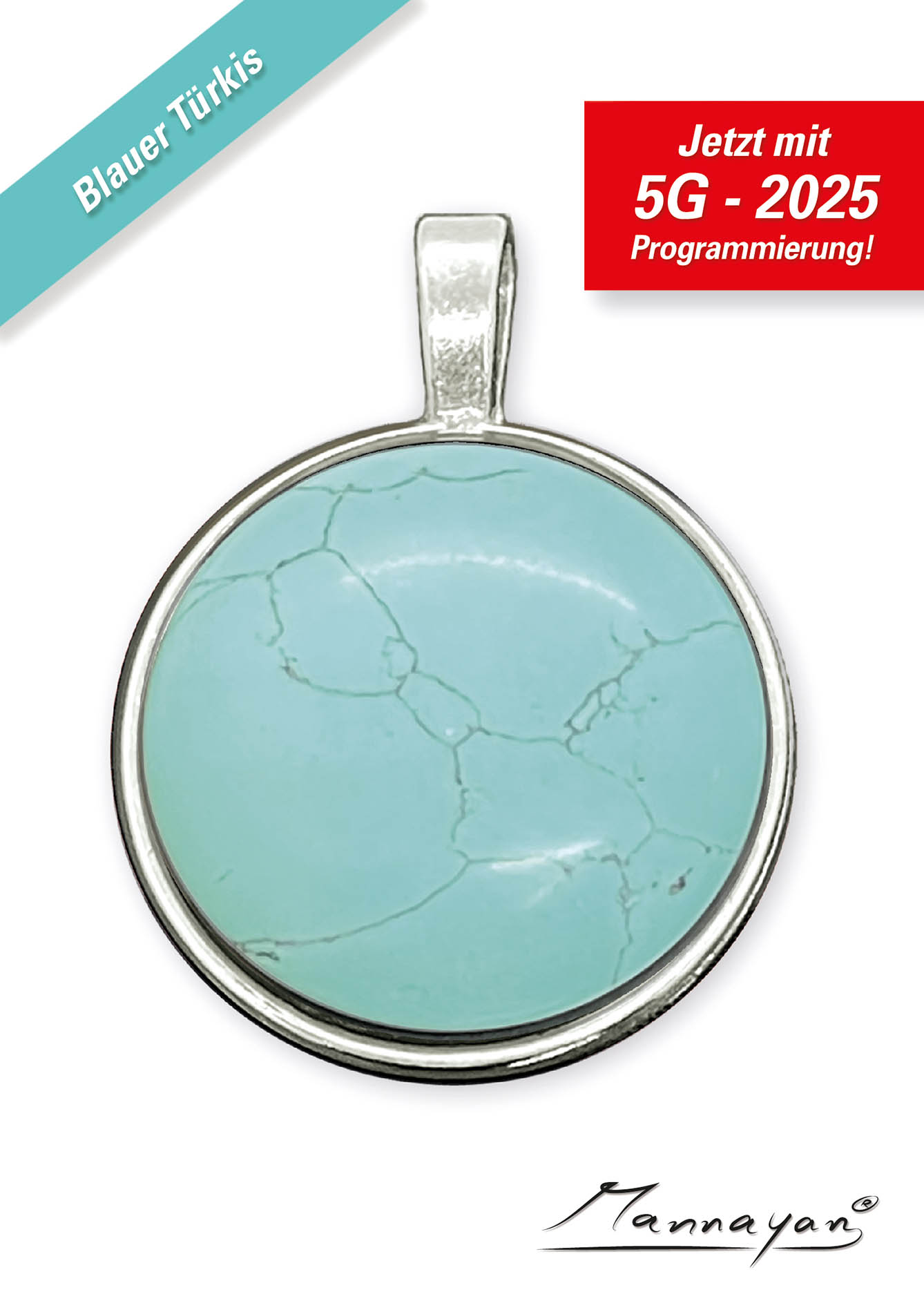 E-Blocker amulet "Semi-precious stone "Unlimited" (incl. Life-Time-Upgrade)"