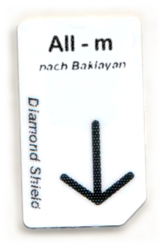 All - m Chipcard All - m Chipcard nach Baklayan für Diamond Shield