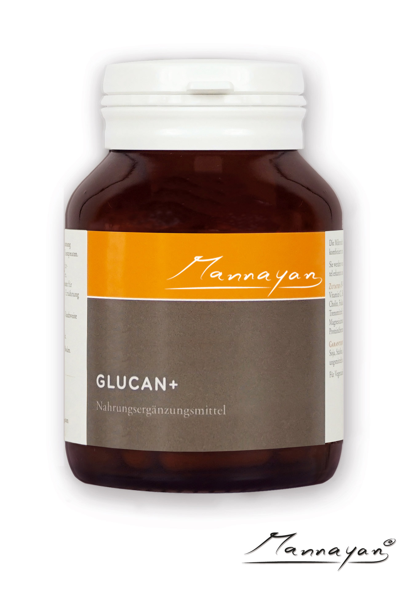 Mannayan GLUCAN + (60 capsules) Glucan+ von Mannayan