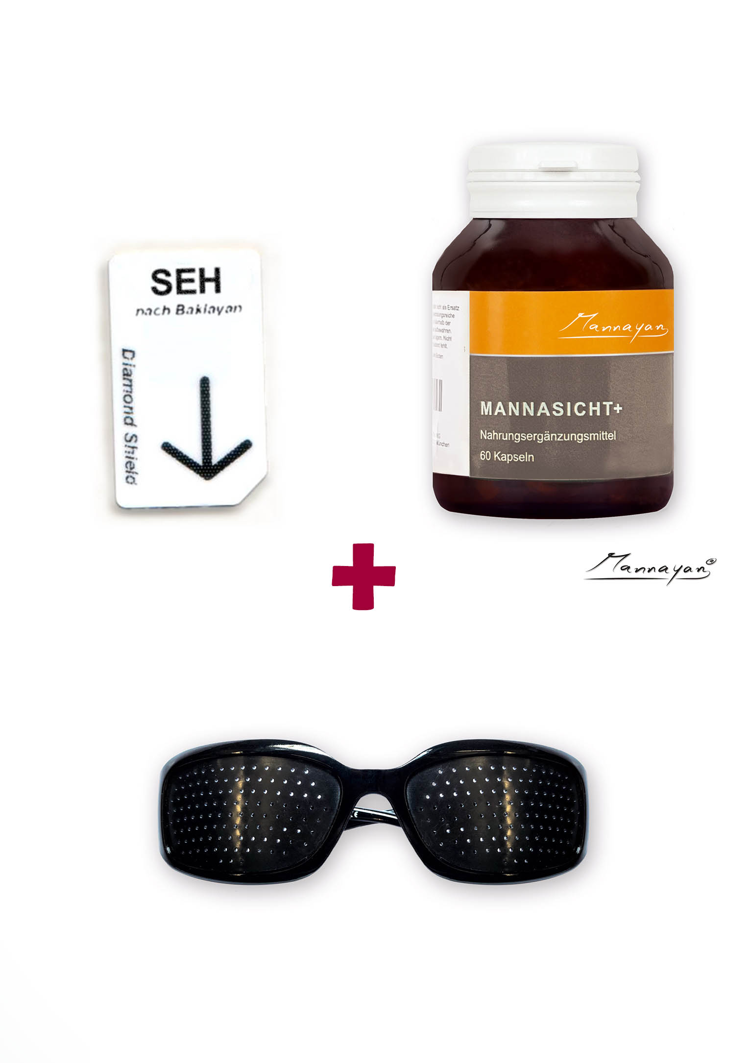 Bundle Chipcard SEH + Mannayan Mannasicht+ + Perforated grid glasses - Temporarily unavailable Bundle Chipcard SEH + Mannayan Mannasicht+ + Perforated grid glasses - Temporarily unavailable