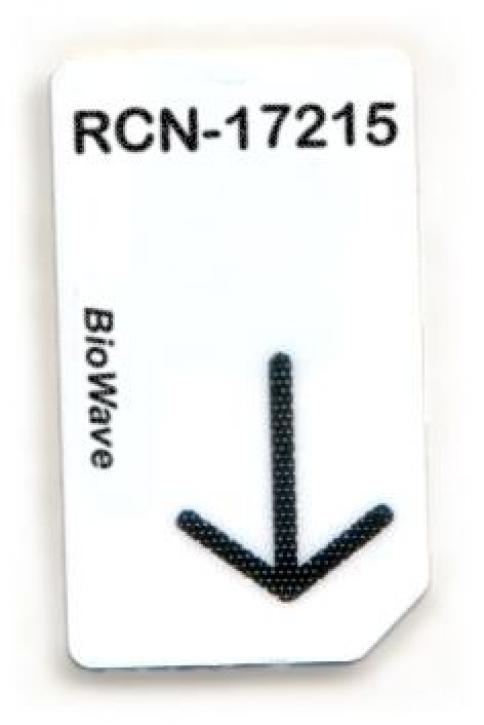 RCN-17215-BW Chipcard für BioWave Zapper
