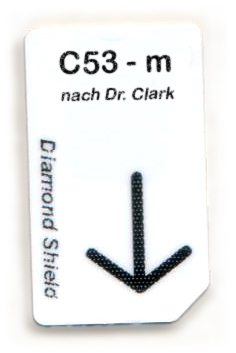C53 - m Chipcard nach Dr. Clark für Diamond Shield Zapper