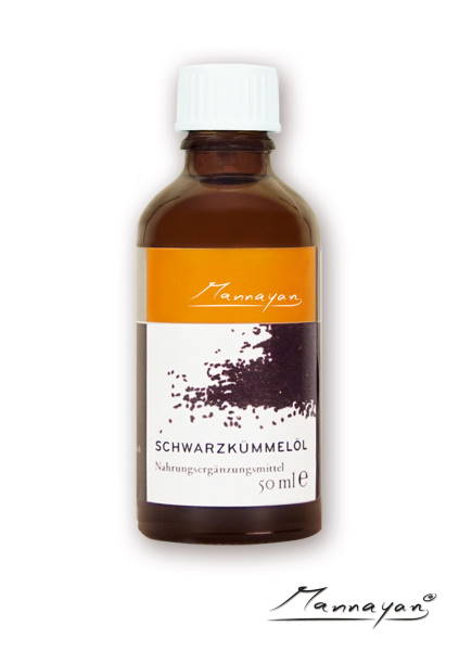 Mannayan Bio-Schwarzkümmelöl (black seed oil) 50 ml Schwarzkümmelöl von Mannayan