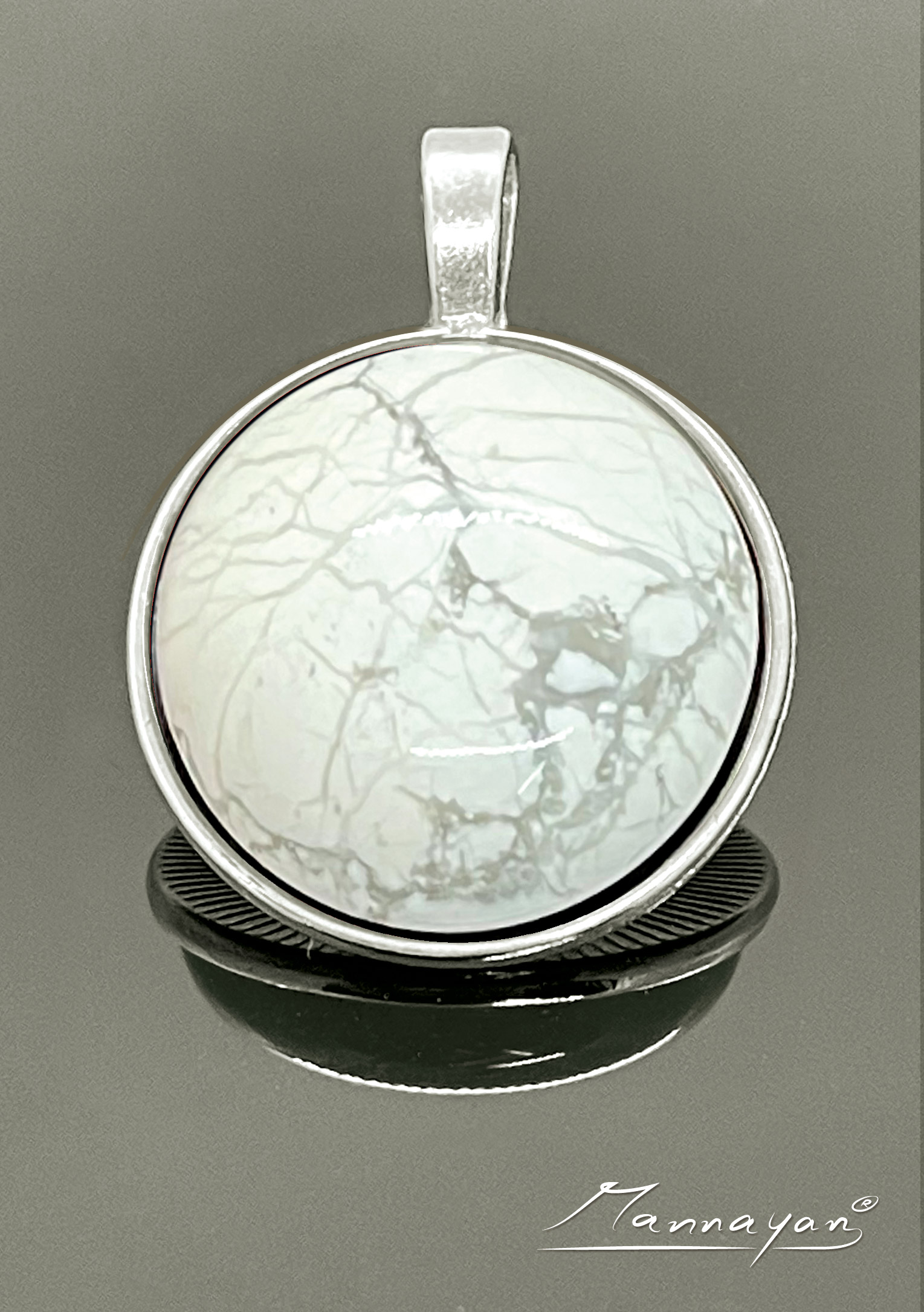 E-Blocker amulet "Semi-precious stone"