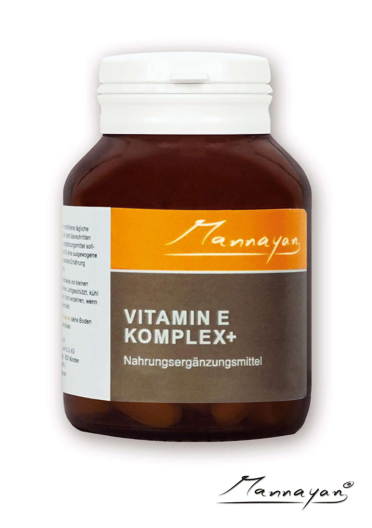 Mannayan VITAMIN E - KOMPLEX + (60 capsules)