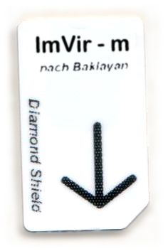 ImVir - m Chipcard Imvir - m Chipcard nach Baklayan für Diamond Shield Zapper