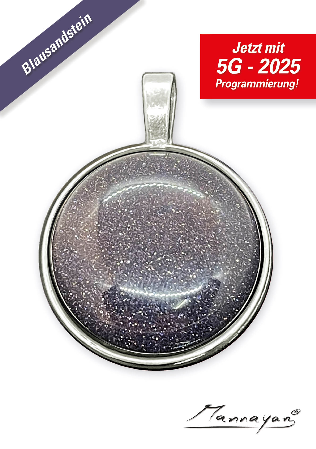 E-Blocker amulet "Semi-precious stone "Unlimited" (incl. Life-Time-Upgrade)"