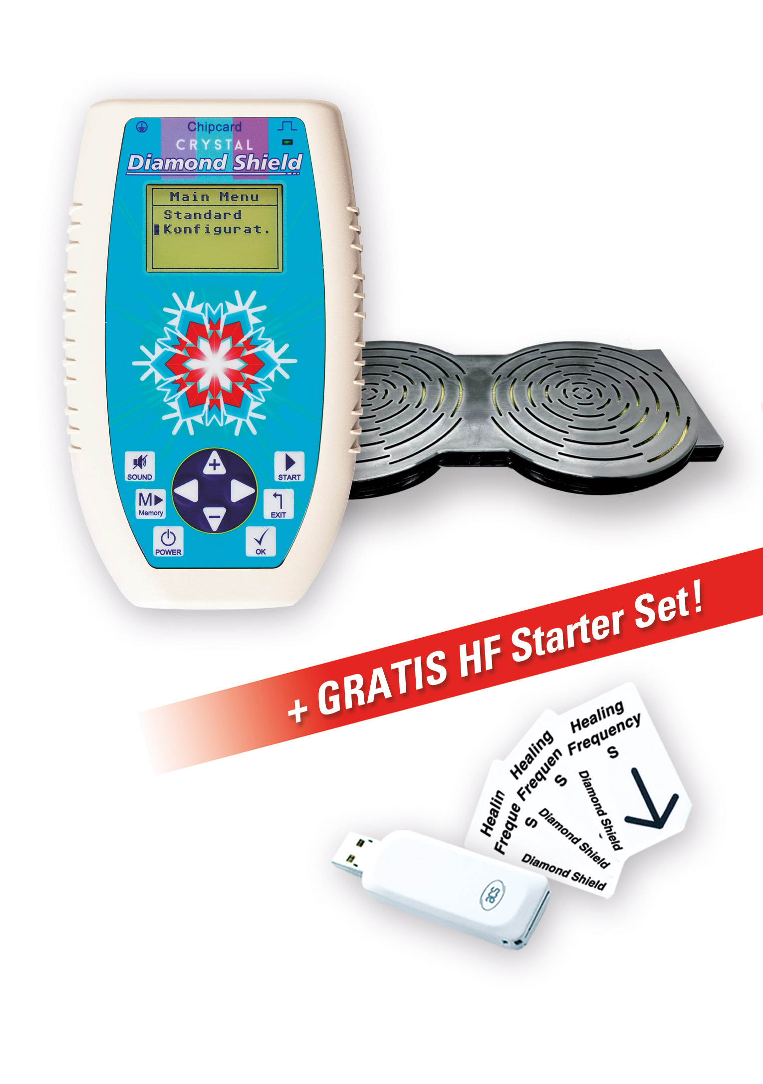 Diamond Shield Crystal incl Fractal Enhancer