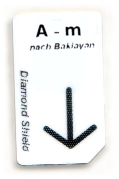 A - m Chipcard A-m Chipcard nach Baklayan für Diamond Shield