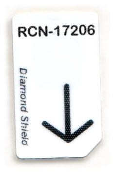 RCN-17206-DS Chipcard für Diamond Shield Zapper