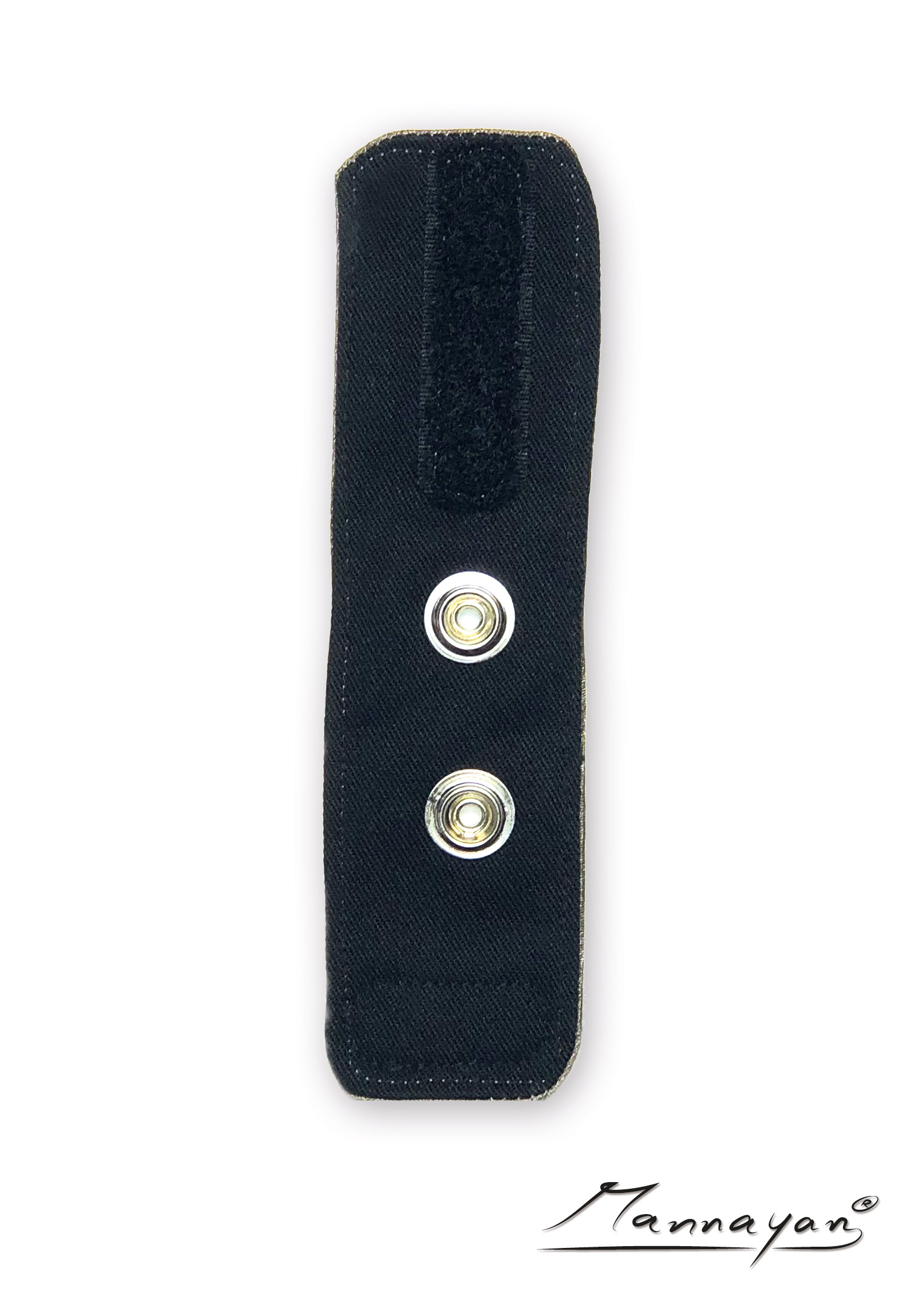 Textile surface electrode with velco fastener (150 x 40 mm, with connecting cable)